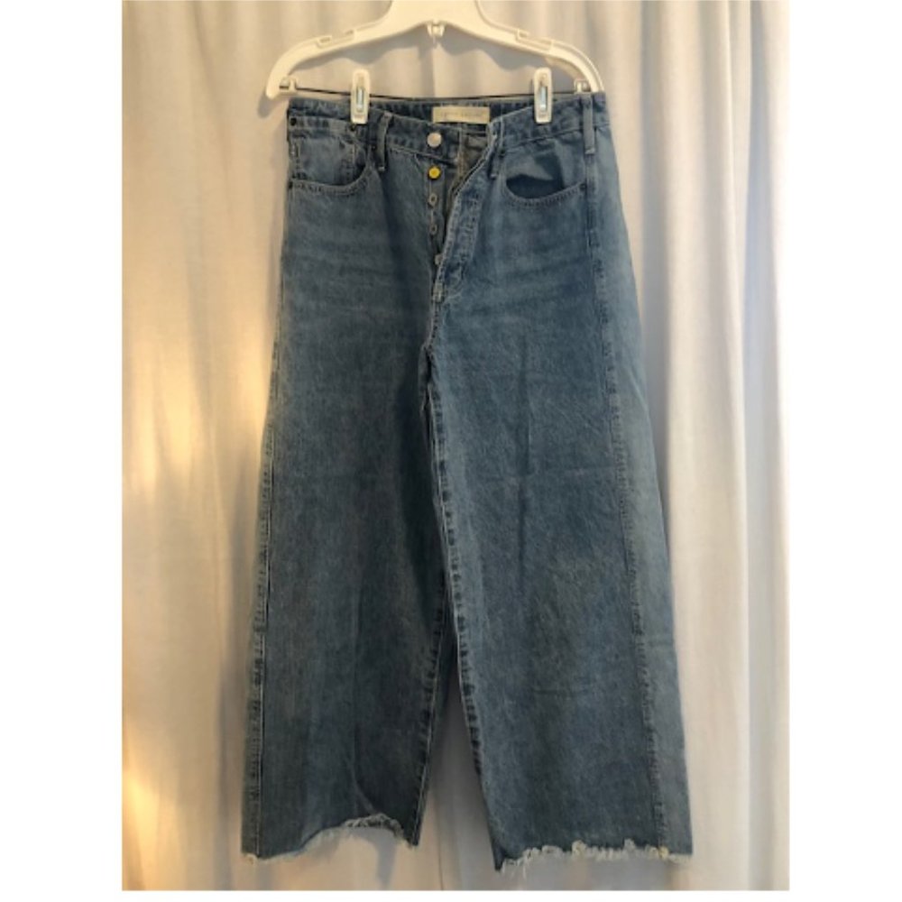 New York & Company High Rise, Wide Leg Jeans